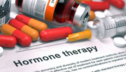 Thérapie hormonale pour l'augmentation du sein