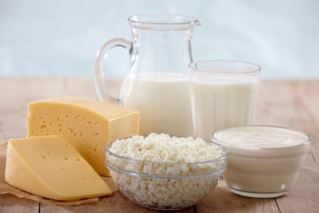 produits laitiers pour l'augmentation mammaire